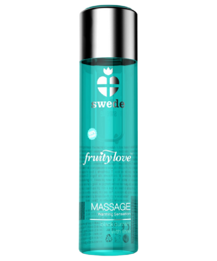 Swede – Fruity Love Warming Effect Massage Oil Black Currant And Lime 120 Ml Swede – Fruity Love Warming Effect Massage Oil Black Currant And Lime 120 Ml