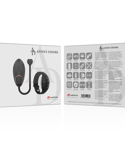 Anne's Desire – Egg Remote Control Technology Watchme Black Anne's Desire – Egg Remote Control Technology Watchme Black