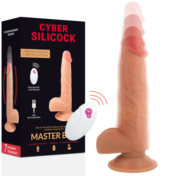 Cyber Silicock – Fernbedienung Realistischer Master Ben 23,88 cm -Ø- 4,3 cm