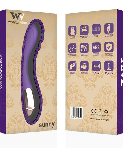 Womanvibe – Sunny Silicone Rechargeable Vibrator Womanvibe – Sunny Silicone Rechargeable Vibrator
