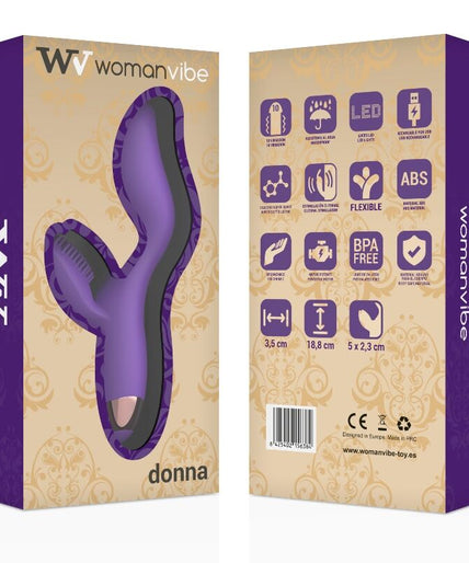 Womanvibe – Donna Rechargeable Silicone Vibrator Womanvibe – Donna Rechargeable Silicone Vibrator