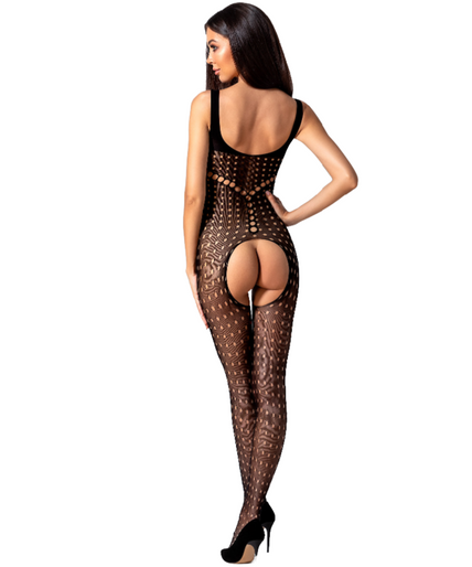 Passion – Woman Bs078 Bodystocking Einheitsgröße Schwarz Passion – Woman Bs078 Bodystocking Einheitsgröße Schwarz