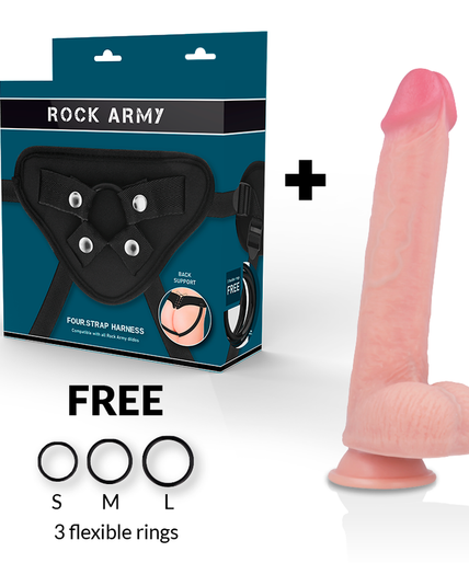 Rockarmy – Arn S + Liquid Silicone Dildo Core Kingcobra 24 Cm – O – 4.77 Cm Rockarmy – Arn S + Liquid Silicone Dildo Core Kingcobra 24 Cm – O – 4.77 Cm
