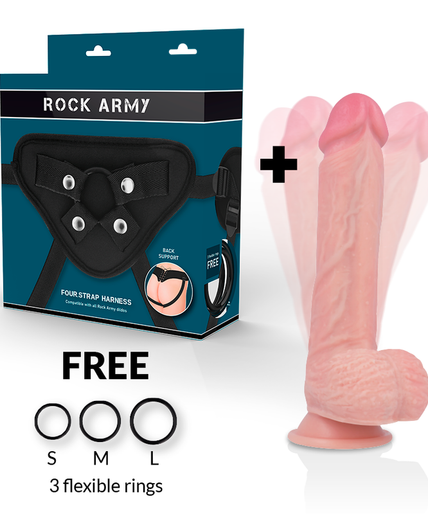 Rockarmy – Harness + Hawk Rotator And Vibrator 22 Cm – O – 4.6 Cm Rockarmy – Harness + Hawk Rotator And Vibrator 22 Cm – O – 4.6 Cm