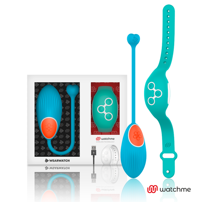 Wearwatch – Watchme Technology Fernsteuerbares Ei Blau / Aquamarin