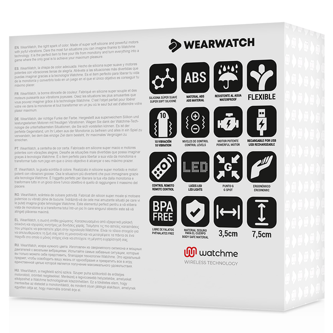 Wearwatch – Watchme Technology Afstandsbediening Ei Fuchsia / Roze