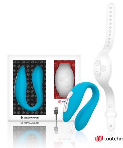Wearwatch – Watchme Dual Technology Vibrator Indigo/snow Wearwatch – Watchme Dual Technology Vibrator Indigo/snow
