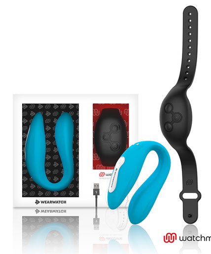 Wearwatch – Watchme Dual Technology Vibrator Indigo / Jet Wearwatch – Watchme Dual Technology Vibrator Indigo / Jet