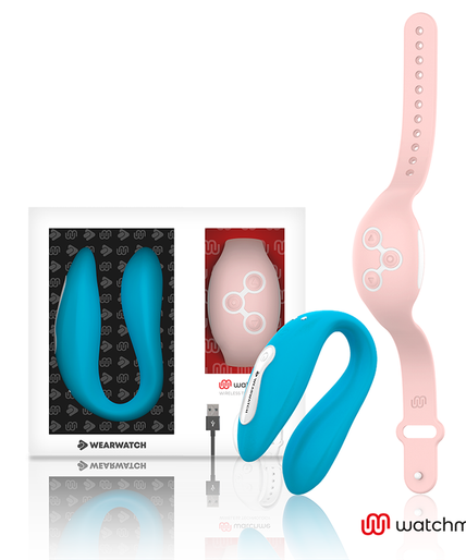 Wearwatch – Watchme Dual Technology Vibrator Indigo / Pink Wearwatch – Watchme Dual Technology Vibrator Indigo / Pink