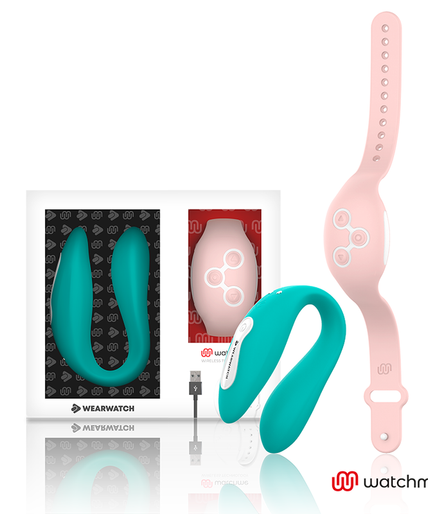 Wearwatch – Watchme Dual-Technologie Vibrator Meerwasser / Pink Wearwatch – Watchme Dual-Technologie Vibrator Meerwasser / Pink