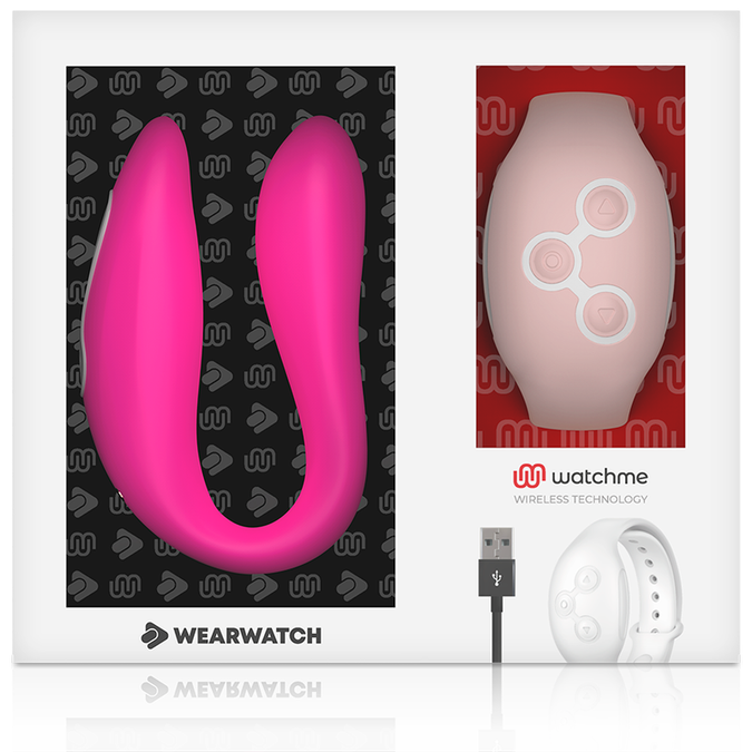Wearwatch – Watchme Dual Technology Vibrator Fuchsia / Pink