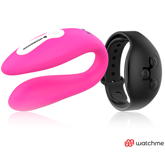 Wearwatch – Watchme Dual Technology Vibrator Fuchsia/azabache