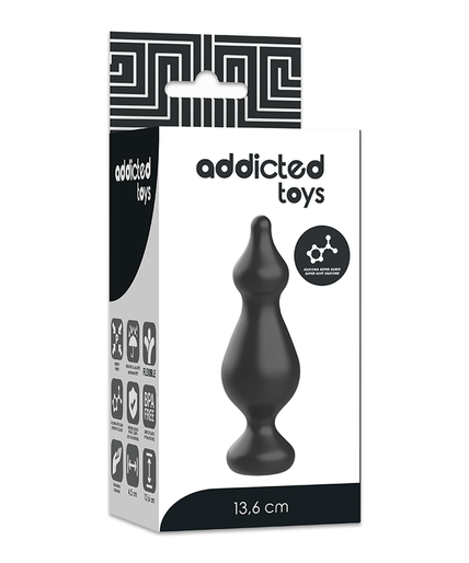 Addicted Toys – Anal Sexual Plug 13.6 Cm Black Addicted Toys – Anal Sexual Plug 13.6 Cm Black