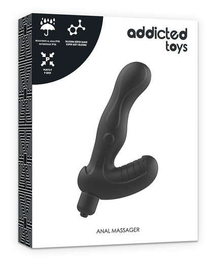 Addicted Toys – P-Spot Vibe Silikon Prostata Anal Stimulator Addicted Toys – P-Spot Vibe Silikon Prostata Anal Stimulator