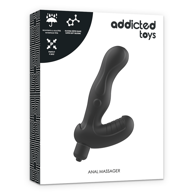 Addicted Toys – P – Spot Vibe Silicone Prostate Anal Stimulator
