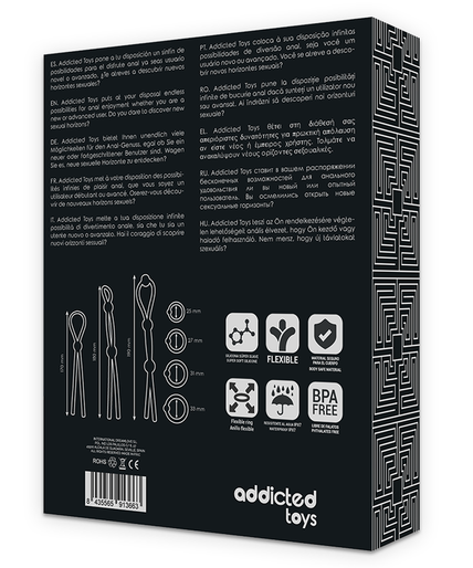 Addicted Toys – Flexible Silicone Cock Ring Set 7 Pieces Addicted Toys – Flexible Silicone Cock Ring Set 7 Pieces