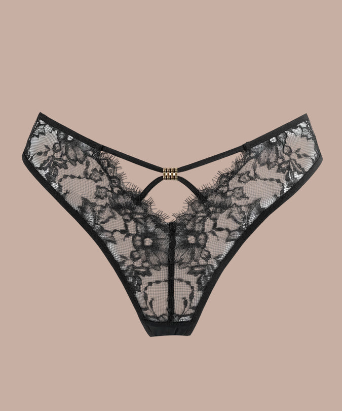 Atelier Amour – Sans Détour Tanga Black