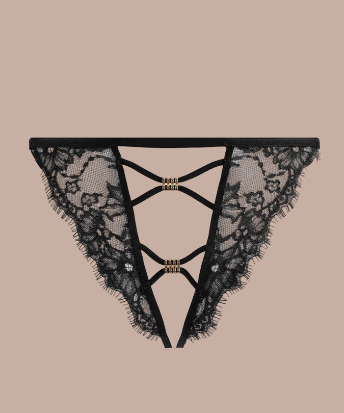 Atelier Amour – Sans Détour Open Brief Black