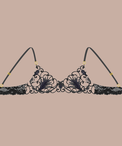 Shikkosa – Alba Bügel-BH Schwarz - 60% Rabatt! Shikkosa Alba Underwire Bra in Black - Pleasurements