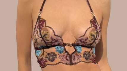 Shikkosa – Felix Macchiato Bralette-BH Shikkosa Felix Macchiato Bralette Bra - Pleasurements