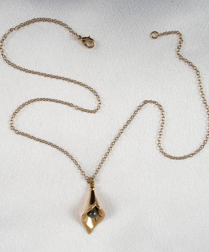 Sylvie Monthulé Arum Design Anhänger Gold Sylvie Monthulé Arum Design Pendant Gold - Pleasurements