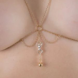 Sylvie Monthulé Brust Ungeduldiges Verlangen BH Design Gold Sylvie Monthulé Breast Impatient Desire Bra Design Gold - Pleasurements