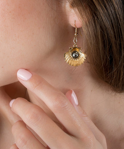 Sylvie Monthulé – Ocean Secrets Design Earrings Gold Sylvie Monthulé Ocean Secrets Design Earrings Gold - Pleasurements