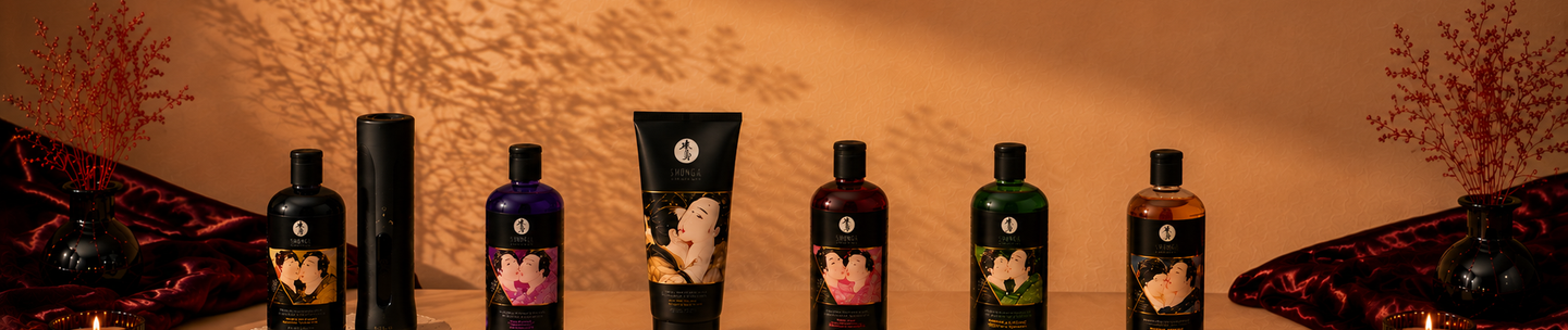 Pleasurements — Shunga Bath & Shower · Premium Collection