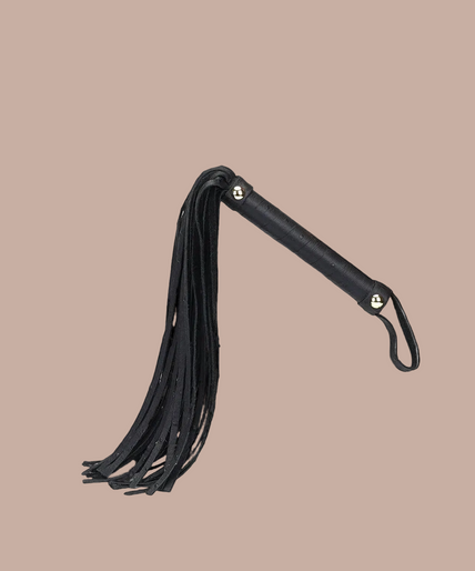 Liebe Seele Demon's Kiss Kleiner schwarzer Lederflogger