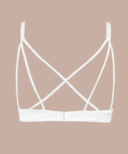 Atelier Amour – Après Minuit Gepolsterter Triangel-BH Elfenbein