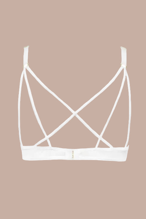 Atelier Amour – Après Minuit Gepolsterter Triangel-BH Elfenbein