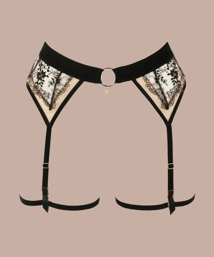Atelier Amour – Après Minuit Strumpfhalter Schwarz