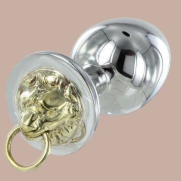 Metal Hard – Analplug Stahl Tiger – Edelstahl 