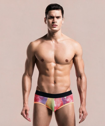 Pleasurements – Mob – Boxer Brief Orange Größe S