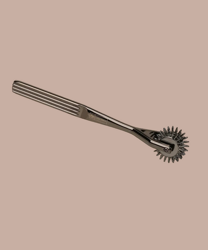 Liebe Seele X-Rose Drei-Reihen Wartenberg-Rad — Schwarz