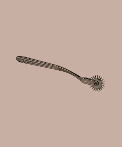 Liebe Seele X-Rose Ein-Reihe Wartenberg-Rad — Silber