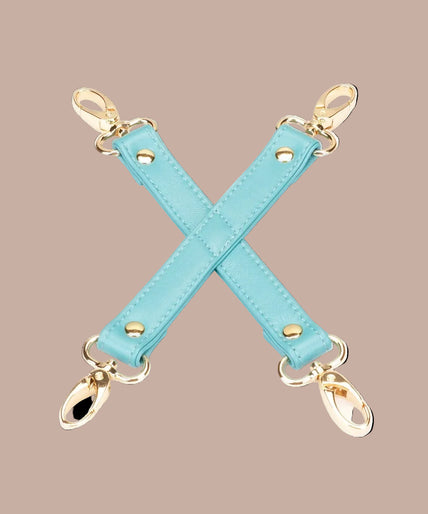 Liebe Seele Siren's Cove Lammleder-Hogtie – Blau