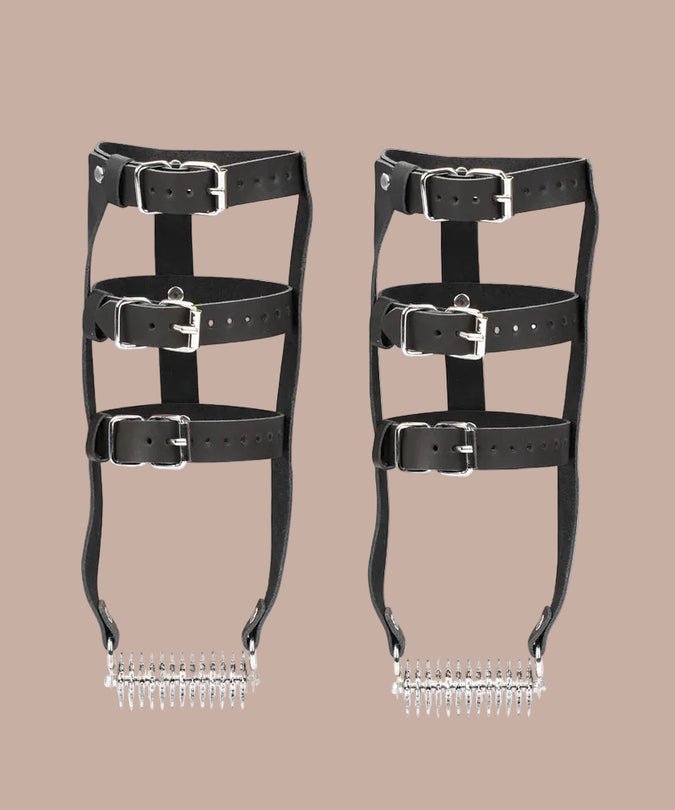 Liebe Seele – Leather High Heel Ankle Harness