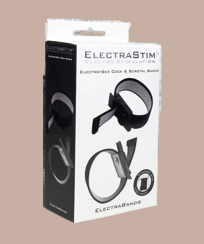 ElectraStim – Verstellbare Stoffringe für Penis und Hodensack