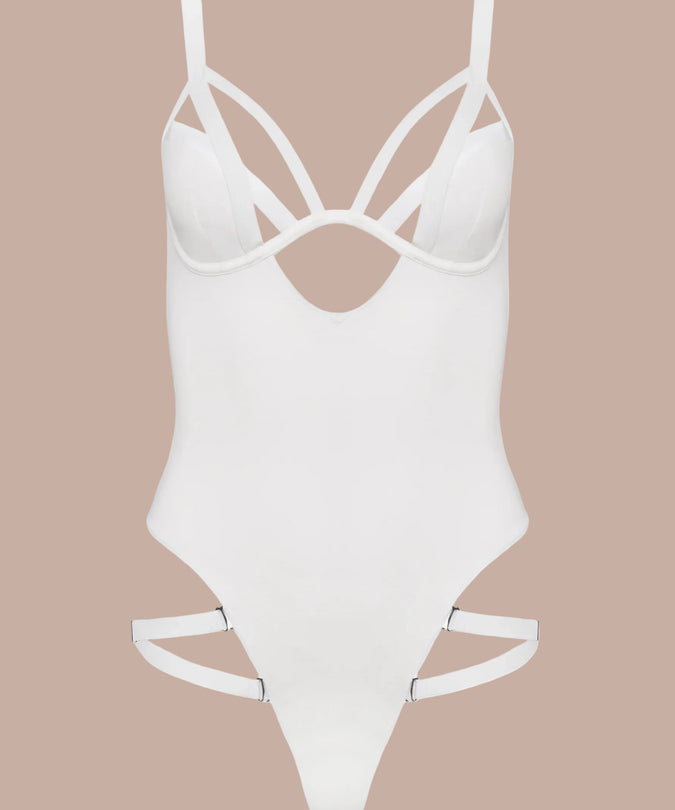 Maison Close – Fatale Body Weiß – Dessous & Badeanzug