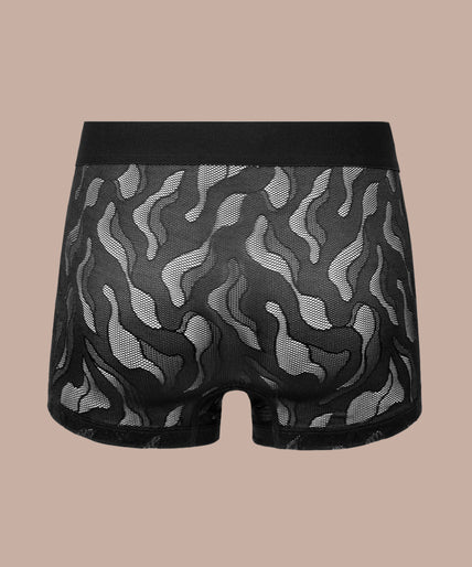 Atelier Amour – Herrenboxer Camouflage Schwarz