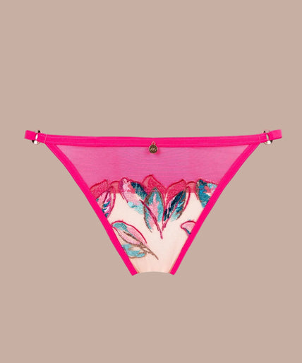 Atelier Amour – Oiseau de Paradis Offener Slip Kirsche