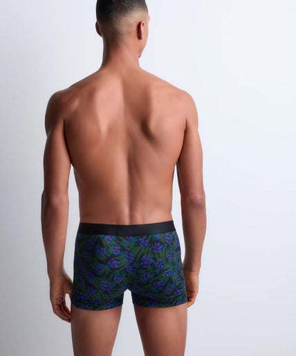 Aubade – Herrenboxer Zweierpack Floral & Lila - 60% Rabatt!