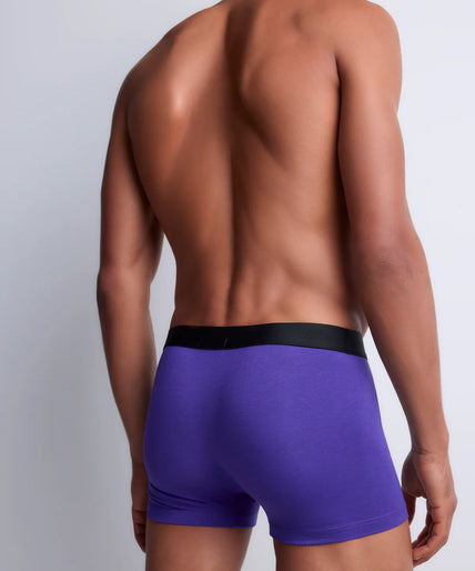 Aubade – Herrenboxer Zweierpack Floral & Lila - 60% Rabatt!