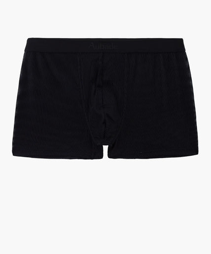 Aubade – Herrenboxer Streifen Schwarz - 60% Rabatt!