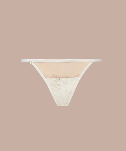 Atelier Amour Après Minuit Open Brief - Ivory - Pleasurements