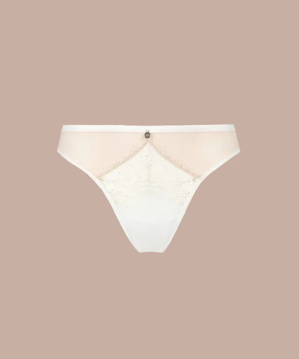 Atelier Amour Après Minuit Tanga - Ivory - Pleasurements