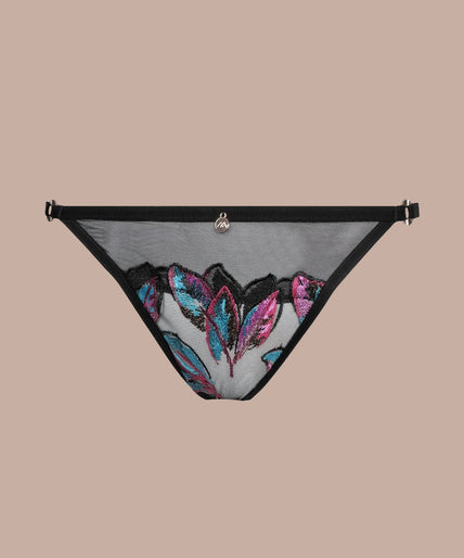 Atelier Amour Oiseau de Paradis Open Brief – Flowered - Pleasurements