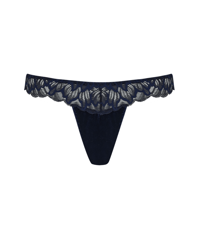 Coco de Mer Azzurra Thong - Pleasurements