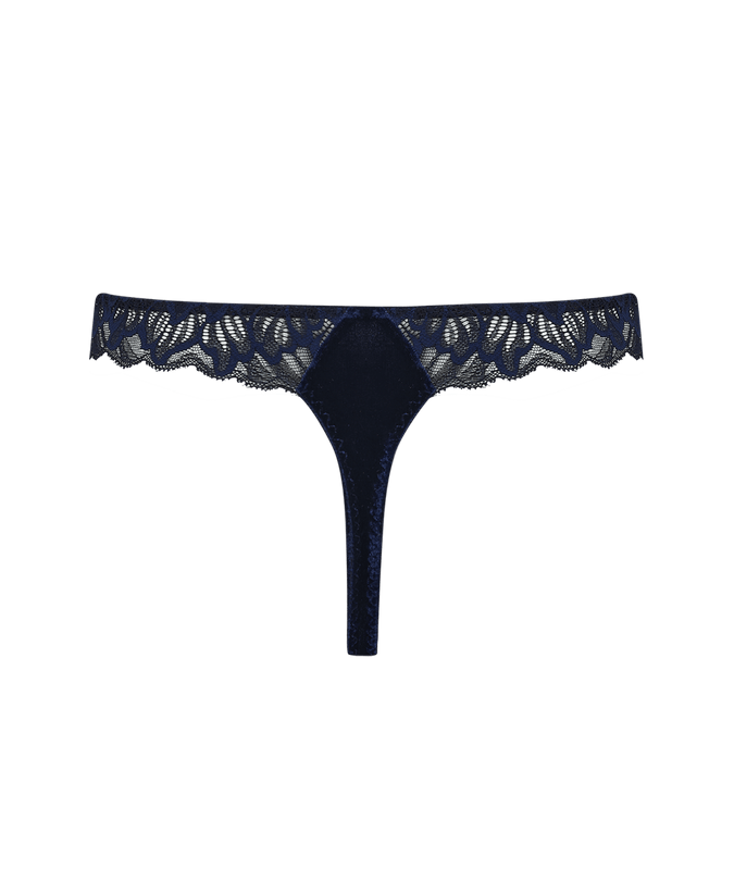 Coco de Mer Azzurra Thong - Pleasurements